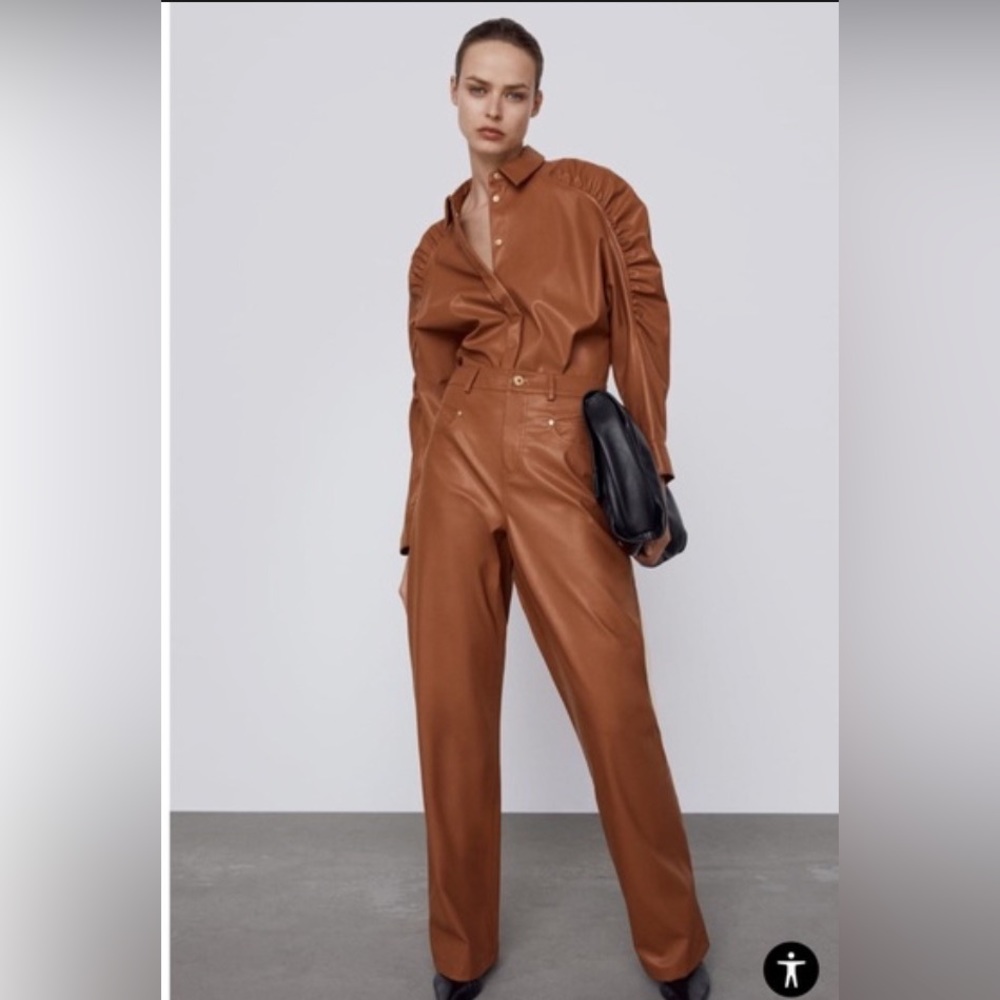 Zara Faux Leather Set